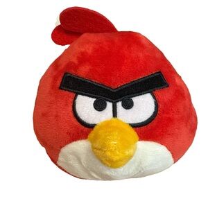 Angry Birds Plush Red NWOT 5 inch Toy Factory Rovio